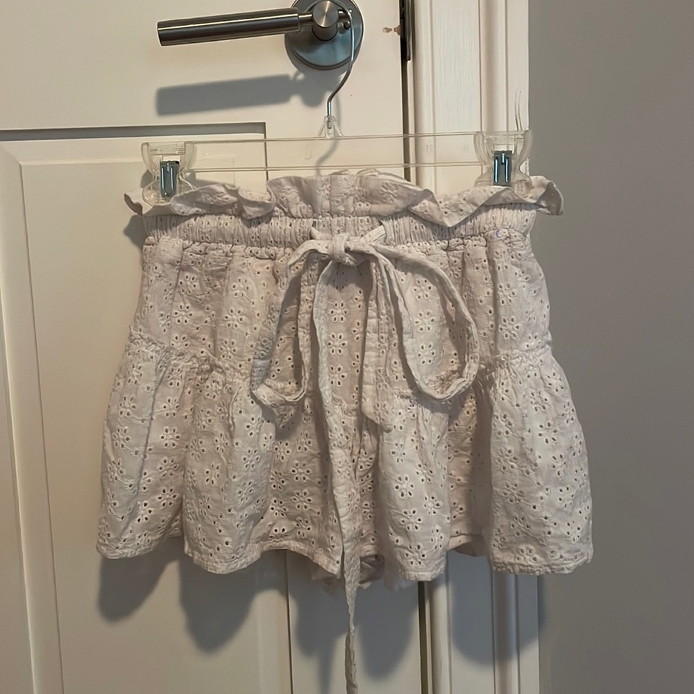 White skort- white fox boutique